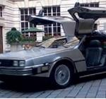 The DeLorean from Back To The Future